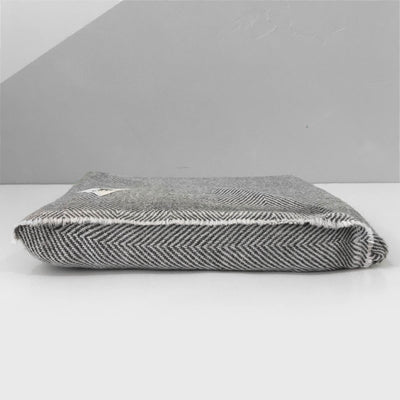 Blanket Cashmere - Dark Herringbone - EKZO