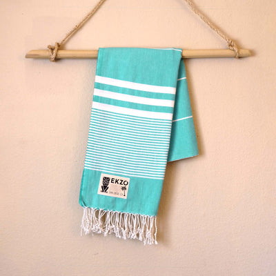 Vintage Turquoise - Beach Towel