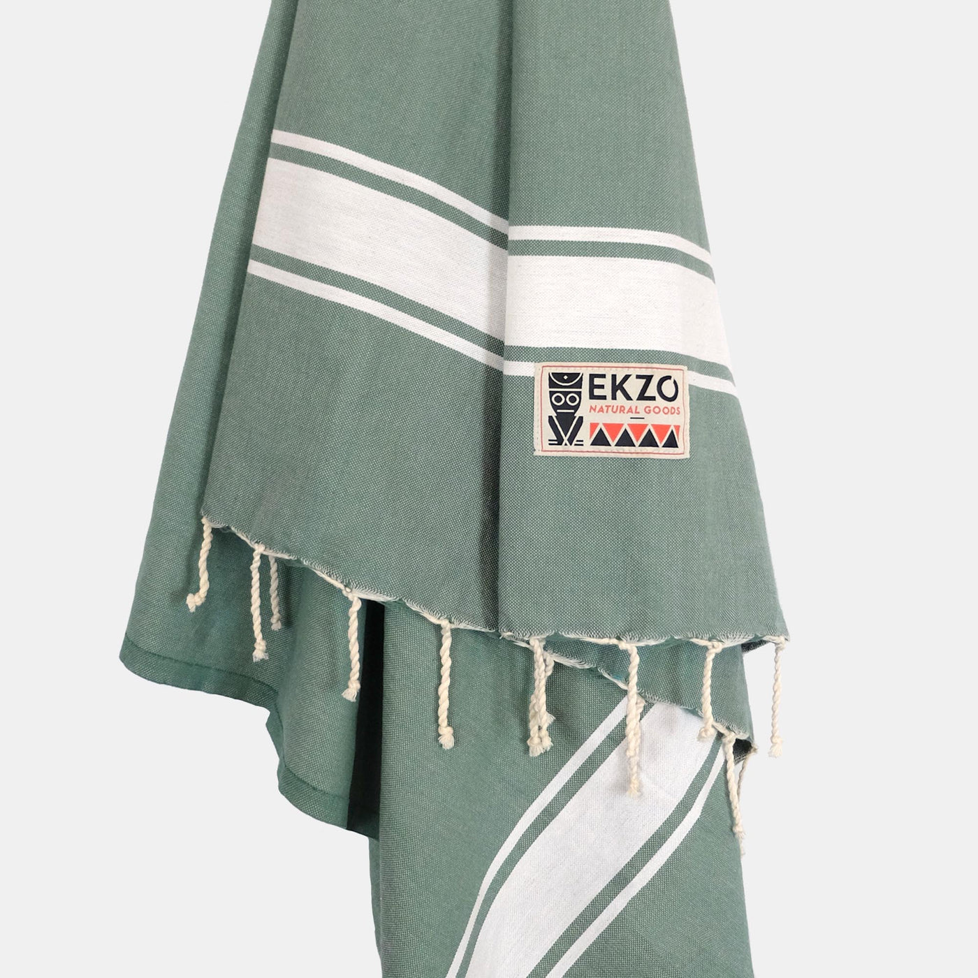 Smoky Green - Beach Towel - EKZO