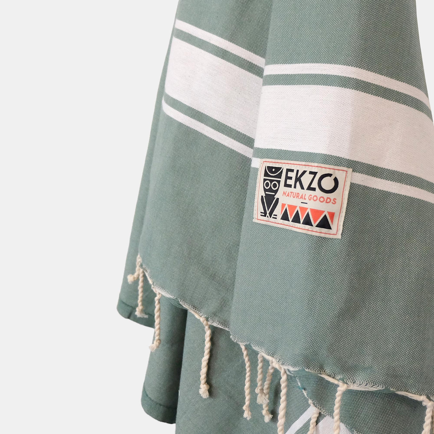 Smoky Green - Beach Towel - EKZO