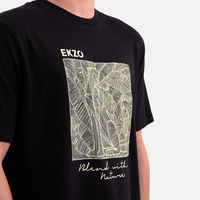 Blend with Nature T-shirt Black - EKZO
